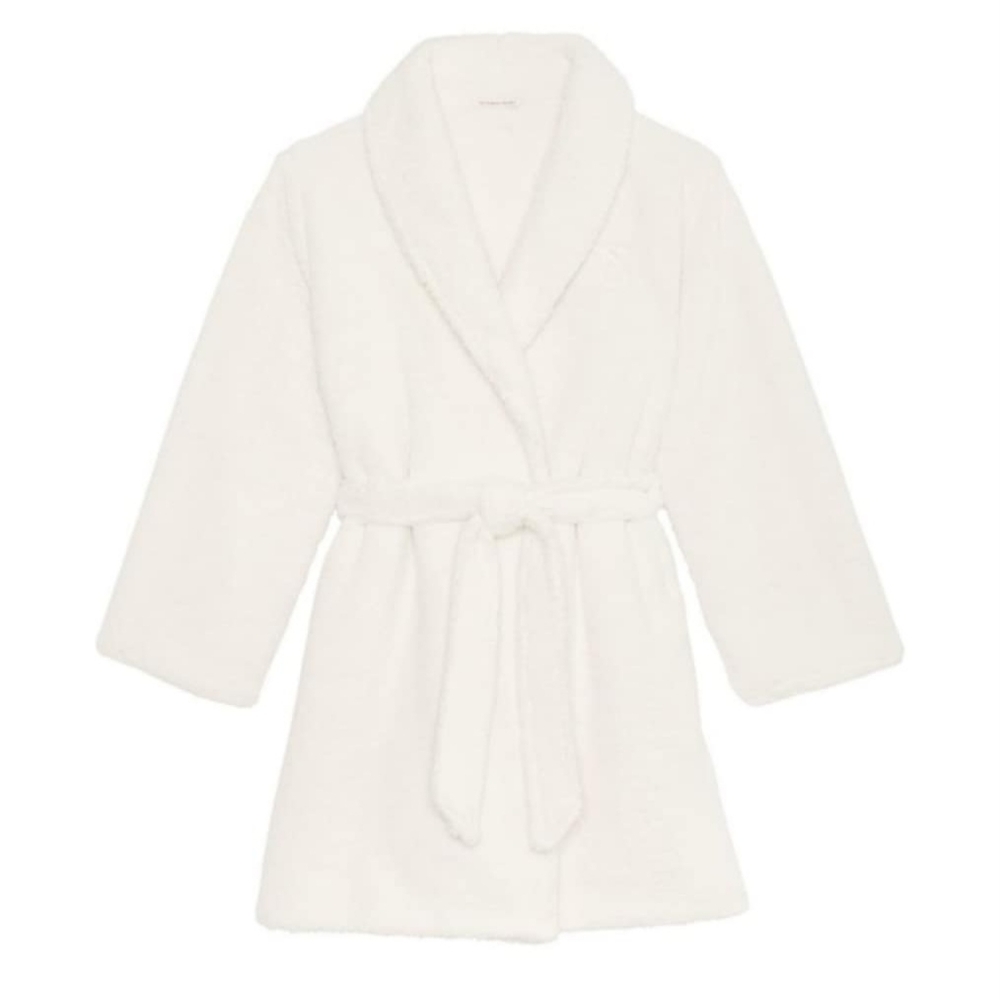 Victoria Secret Plush Cozy Robe size M/L NWT